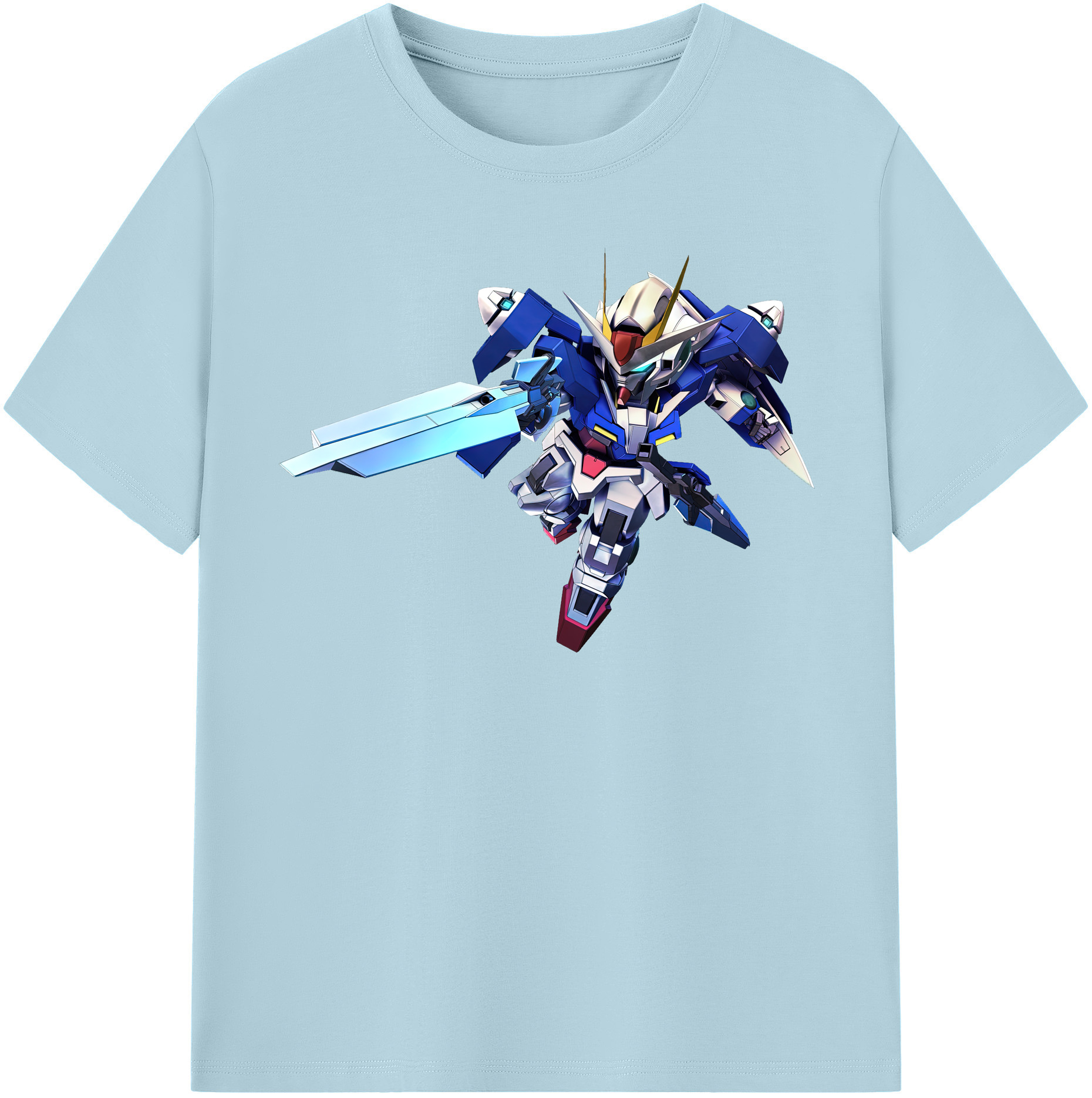 （画像用） 機動戦士ガンダム Mobile Suit Gundam 綿100％半袖Tシャツ（フロントプリント）